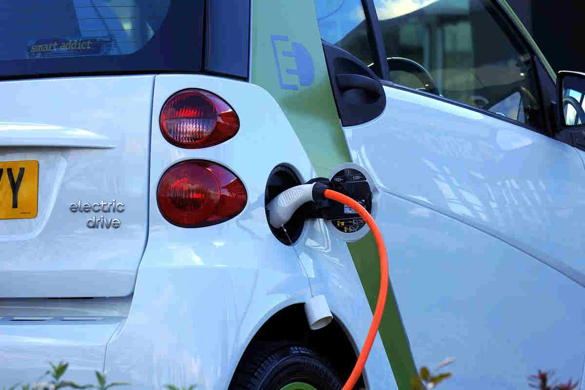 Coche eléctrico etiqueta