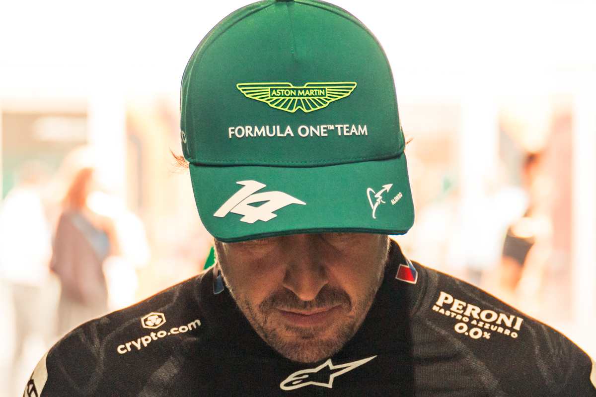 Fernando Alonso, piloto de Aston Martin