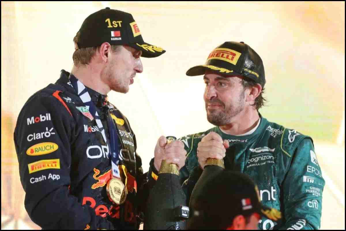 Fernando Alonso y Max Verstappen