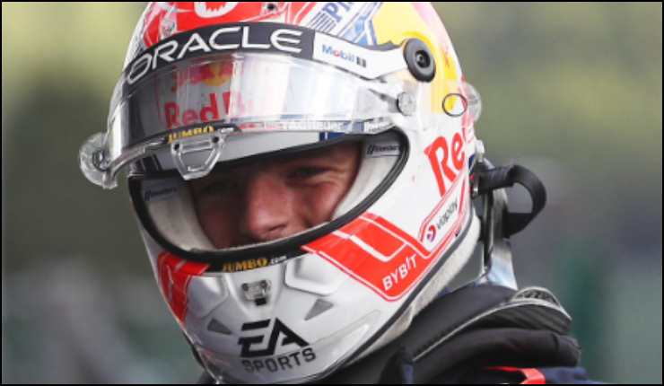 Casco deportivo Max Verstappen Red Bull EA