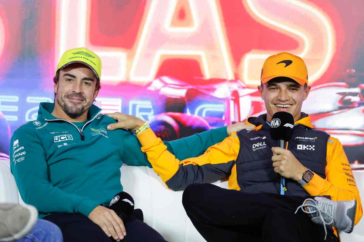 Lando Norris, Fernando Alonso