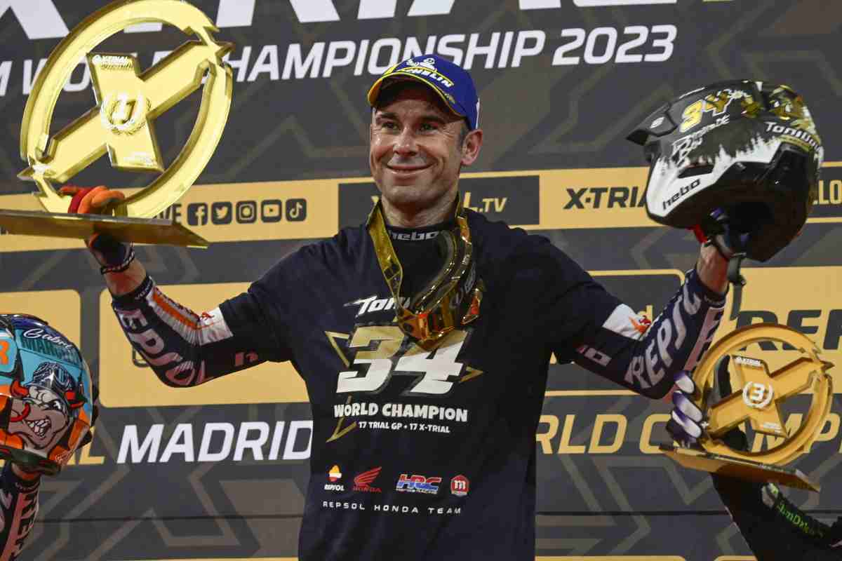 El piloto catalán de trial Toni Bou