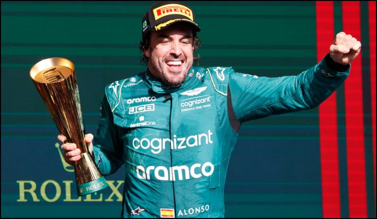 Fernando Alonso Aston Martin F1 podios