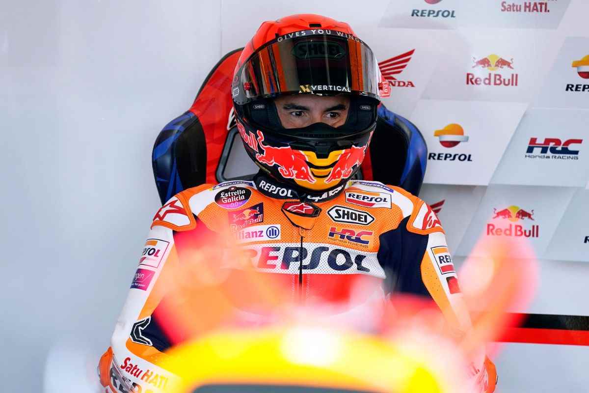 Marc Márquez. infierno, atrás