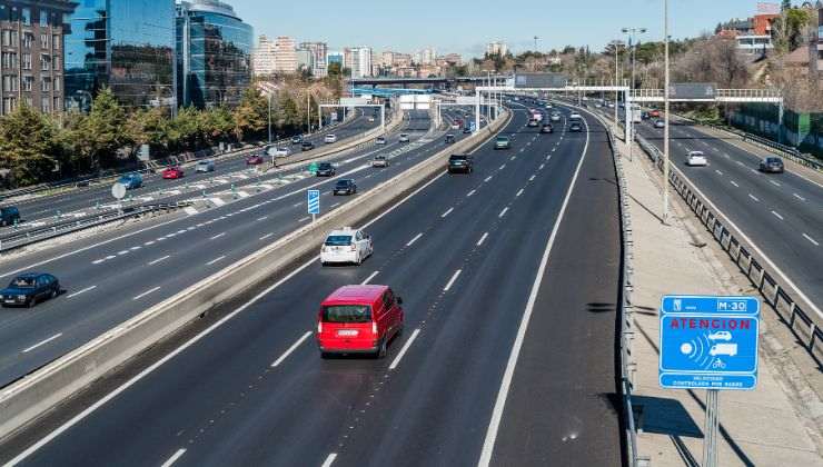 autopista coches carretera velocidad