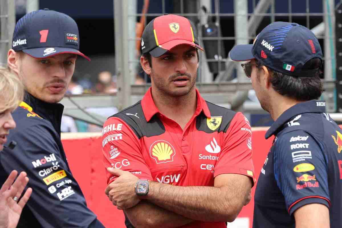 Red Bull Ferrari Verstappen Sergio Pérez Carlos Sainz