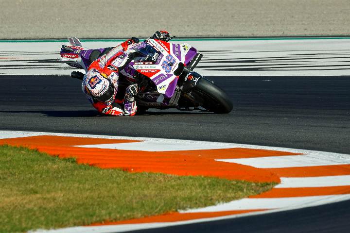 Jorge Martín con su Ducati